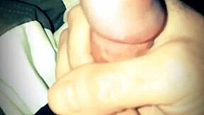 Amateur thick guy cums hard in slow motion and funny clip