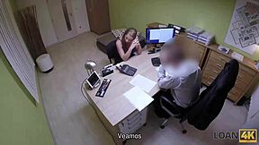 European teen offers her services for a reasonable price in this audition video