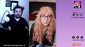 Funny interview with a young camgirl