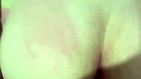 Young girl with a big white butt gets fucked by an amateur