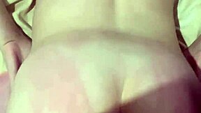 Young girl with a big white butt gets fucked by an amateur