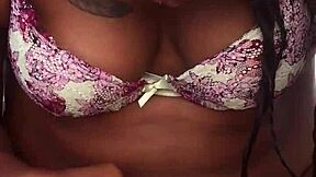 Ebony Naejae enjoys public play with toys