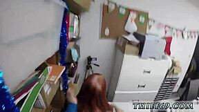 18-year-old redhead cop and simple battery theft