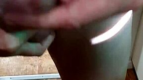 Gay couple Duk and David's hot gay threesome with pee play and cum drinking