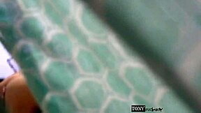 Amateur Latina wife caught in homemade spy video