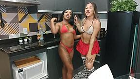 Big cock gay guy's best experience with a hot Latin trans