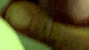 Masturbation in white underwear