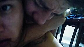 Pleasure from hard anal penetration by a big cock