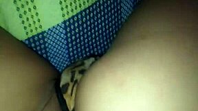 Amateur Latina teen gets her big dick eaten by her roommate