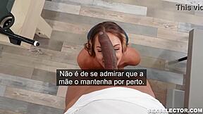 Interactive porn game with big tits and POV
