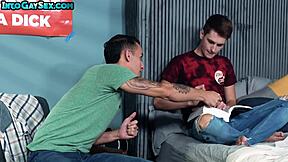 Tattooed Twink Barebacks Bottom Boyfriend After Epic Blowjob! How Wild Is This?