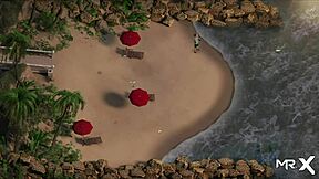 Visual Novel Gameplay with Big Fish and Creampie