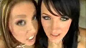 Delilah and Elektra take turns giving each other facials