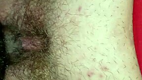 Cumming on Girlfriend's Beautiful Fat Body in Porn Video