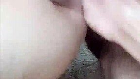 HD video of a hot amateur couple getting wet