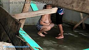 Biggest cock in public: Filipina sex adventure