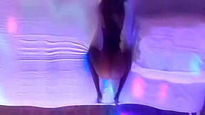 Chubby ebony babe takes big black dick