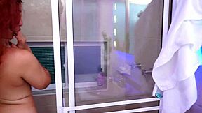 Assy babe Ibanna enjoys some self-pleasure after a workout