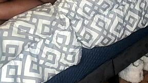Amateur black woman gets a big black cock