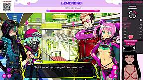Vtuber orgasmic playtime with big boobs and cam game