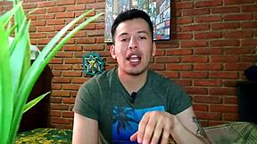 Gay porn video featuring a human resources officer and a breastfeeding job applicant