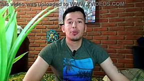 Gay porn video featuring a human resources officer and a breastfeeding job applicant