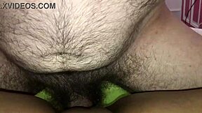 Interracial couple enjoys a messy creampie