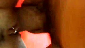 Amateur brunette's big ass bounces on cock