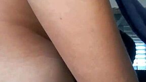 A Tranny's big cock gets sucked in a scrap video