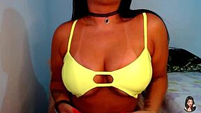 Jerk off instructions and a hot camgirl session