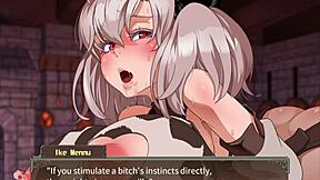 Anime hentai video featuring bondage and masturbation