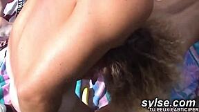 Amateur French secretary gets dominated at work