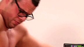 Cumshot compilation: Pretty Rachel Evans gets a mouthful