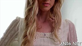 Amateur maid gives a hardcore blowjob and gets bent over