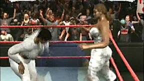Fantasy wrestling match between Garcella and Alissa