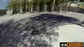 Blonde amateur gets paid for sex with a pickup