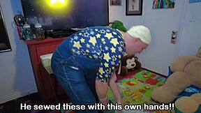 Ageplay and diaper play in the hospital setting of LittleSpace's Adult Baby Cribz