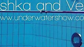 Two young lesbians explore their sexuality in a sexy underwater video