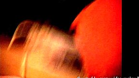 Amateur black couple swallows during intense sex