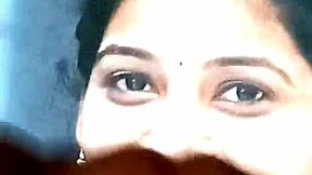 Indian babe masturbates and cums while watching Telugu porn