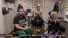Doctor Tampa uses vibrator on Channy Crossfire in hospital