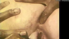 Retro British porn with a hairy pussy and interracial taboo