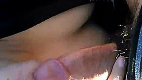 Furry couple enjoys outdoor sex in shades