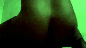 Transsexual shemale with big ass gets fucked in amateur video