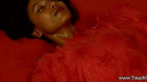 MILF couple indulges in sensual yoni massage with fingering and masturbation