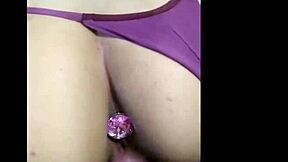 Amateur wife gets her ass filled with cum