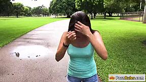 Skater chick takes on a big dick in a POV blowjob