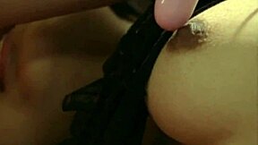 Asian teen with small tits enjoys vibrator and penetration