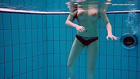 hey, wanna see underwater mermaid vesta, the horny teen, getting wild in the pool?