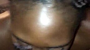 First time black teen gets naughty with a fat man
